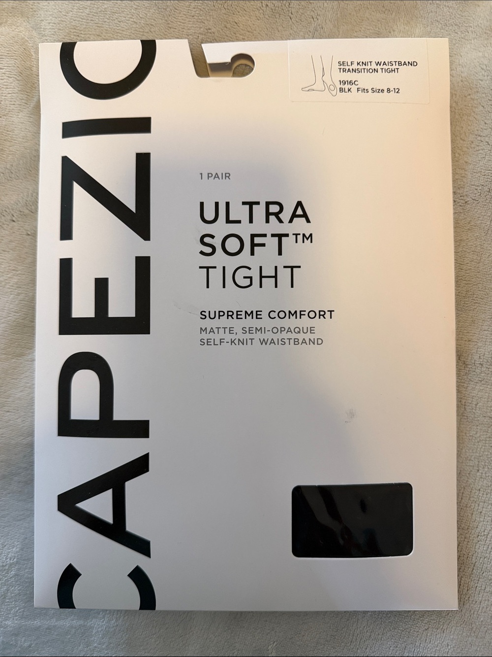 Capezio Black Ultra Soft™ Transition Tight